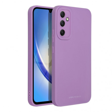 Samsung Galaxy A34 Coque Roar Luna Monochromatique, Élégant, Un accessoire esthétique  Violet (Violet)