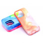 Apple iPhone 13 Pro Coque Leather Mag Cover Élégant  MagSAFE  Éclaboussure d'orange