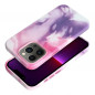 Apple iPhone 13 Pro Coque Leather Mag Cover Élégant  MagSAFE  Éclaboussure violette