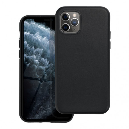 Apple iPhone 11 Pro Coque Leather Mag Cover Élégant  MagSAFE  Noir