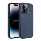 Apple iPhone 14 Pro Coque Leather Mag Cover Élégant  MagSAFE  Bleu indigo