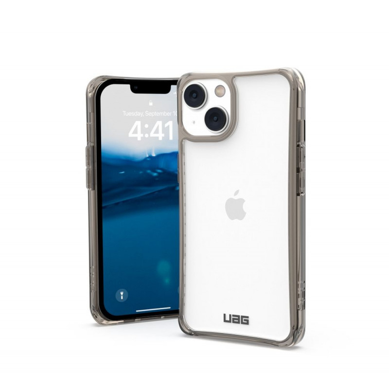 Apple iPhone 13 Coque Urban Armor Gear Plyo Étui haut de gamme  MagSAFE  Cendre