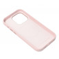 Apple iPhone 13 Pro Max Coque Leather Mag Cover Élégant  MagSAFE  Rose sable