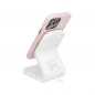 Apple iPhone 13 Pro Max Coque Leather Mag Cover Élégant  MagSAFE  Rose sable