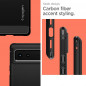 Google Pixel 6 Coque Spigen Armor Fibre de carbone, Élégant  Noir