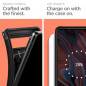 Google Pixel 6 Coque Spigen Armor Fibre de carbone, Élégant  Noir