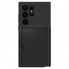 Samsung Galaxy S23 Ultra 5G Coque Spigen Slim Armor CS Noir