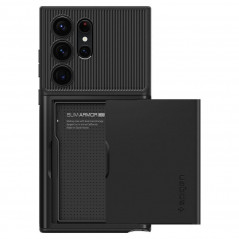 Samsung Galaxy S23 Ultra 5G Coque Spigen Slim Armor CS Noir