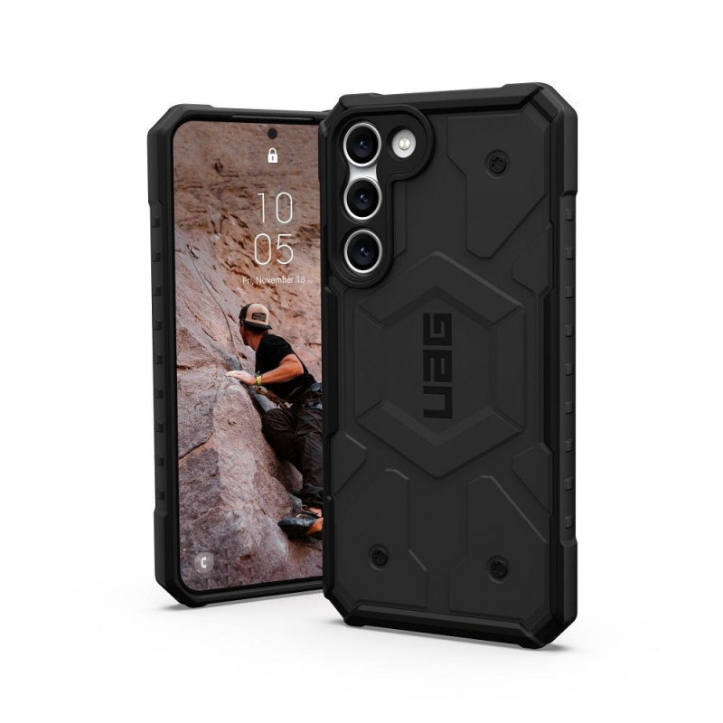 Samsung Galaxy S23 Plus 5G Coque Urban Armor Gear Pathfinder Étui haut de gamme MagSAFE Noir Samsung Galaxy S23 Plus 5G Coque Urban Armor Gear Pathfinder Étui haut de gamme MagSAFE Noir