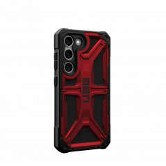 Samsung Galaxy S23 5G Coque Urban Armor Gear Monarch Étui haut de gamme  MagSAFE  Cramoisi