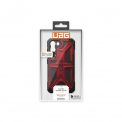Samsung Galaxy S23 5G Coque Urban Armor Gear Monarch Étui haut de gamme  MagSAFE  Cramoisi