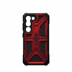 Samsung Galaxy S23 5G Coque Urban Armor Gear Monarch Étui haut de gamme  MagSAFE  Cramoisi