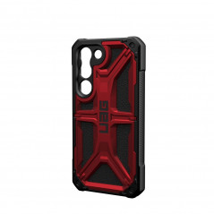 Samsung Galaxy S23 5G Coque Urban Armor Gear Monarch Étui haut de gamme  MagSAFE  Cramoisi