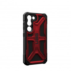 Samsung Galaxy S23 5G Coque Urban Armor Gear Monarch Étui haut de gamme  MagSAFE  Cramoisi