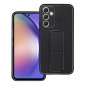 Samsung Galaxy A54 Coque LEATHER Case Kickstand Noir