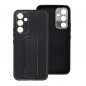 Samsung Galaxy A54 Coque LEATHER Case Kickstand Noir