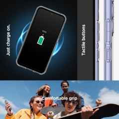 Samsung Galaxy A54 Coque Spigen Ultra Hybrid Clair comme du cristal  Transparent