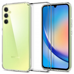 Samsung Galaxy A34 Coque Spigen Ultra Hybrid Clair comme du cristal  Transparent