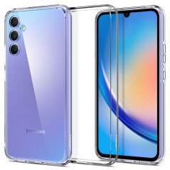 Samsung Galaxy A34 Coque Spigen Ultra Hybrid Clair comme du cristal  Transparent