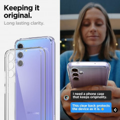 Samsung Galaxy A34 Coque Spigen Ultra Hybrid Clair comme du cristal  Transparent