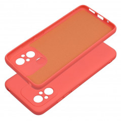XIAOMI Redmi 12C Coque Silicone Élégant  Pêche