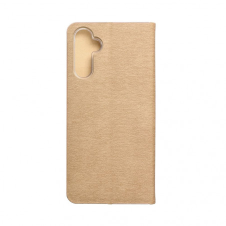 Samsung Galaxy A14 LTE Portefeuilles LUNA Book Gold Élégant  Or
