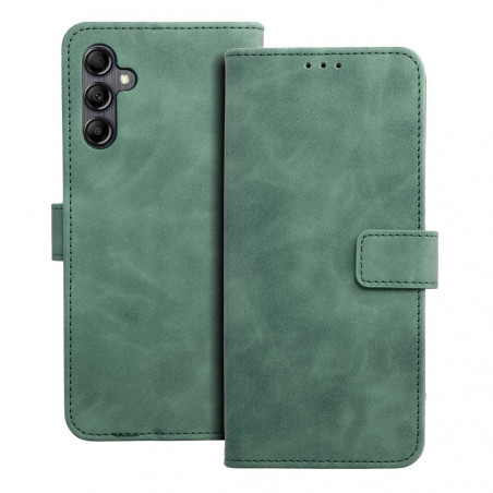 Samsung Galaxy A14 LTE Portefeuilles TENDER Book Vert