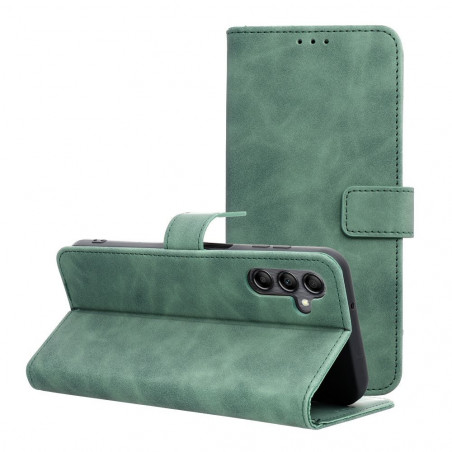 Samsung Galaxy A14 5G Portefeuilles TENDER Book Vert