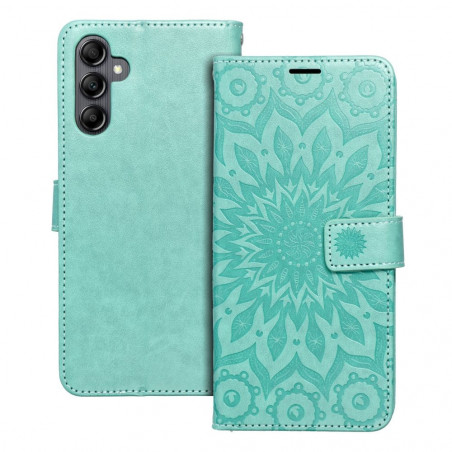 Samsung Galaxy A14 LTE Portefeuilles MEZZO Book Mandala  Vert