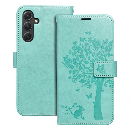 Samsung Galaxy A54 Portefeuilles MEZZO Book Arbre  Vert