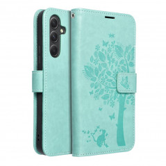 Samsung Galaxy A54 Portefeuilles MEZZO Book Arbre  Vert