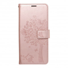 Samsung Galaxy A54 Portefeuilles MEZZO Book Arbre  Or rose