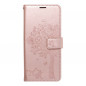 Samsung Galaxy A54 Portefeuilles MEZZO Book Arbre  Or rose
