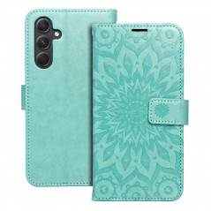 Samsung Galaxy A54 Portefeuilles MEZZO Book Mandala  Vert