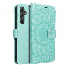 Samsung Galaxy A54 Portefeuilles MEZZO Book Mandala  Vert