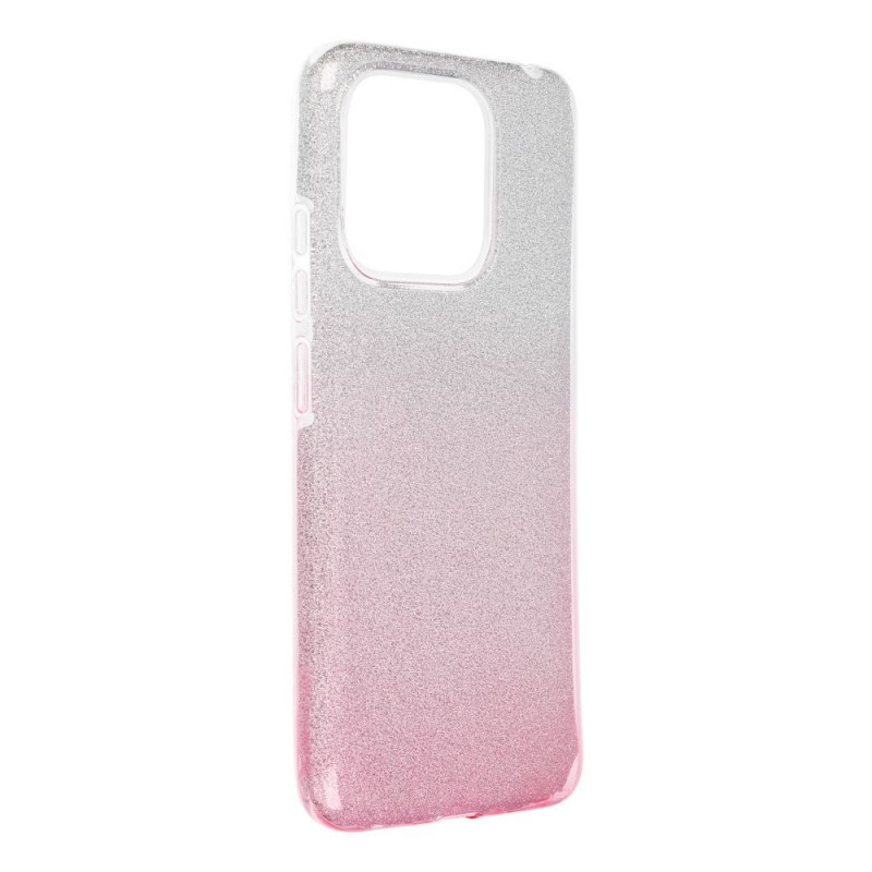 XIAOMI Redmi 12C Coque Shining Transparent et rose