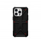 Apple iPhone 13 Coque Urban Armor Gear Monarch Étui haut de gamme  MagSAFE  Noir kevlar