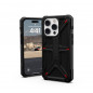Apple iPhone 13 Coque Urban Armor Gear Monarch Étui haut de gamme  MagSAFE  Noir kevlar
