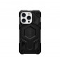 Apple iPhone 14 Pro Max Coque Urban Armor Gear Monarch Étui haut de gamme  MagSAFE  Noir kevlar