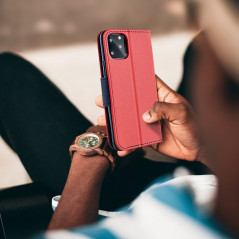 realme 10 Portefeuilles Fancy Book Rouge / Marine
