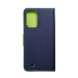 realme Narzo 50i Portefeuilles Fancy Book Marine / Citron vert