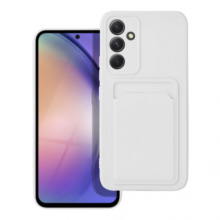 Samsung Galaxy A54 Coque Card Blanc