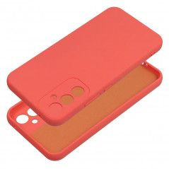 Samsung Galaxy A34 Coque Silicone Élégant  Pêche