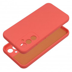 Samsung Galaxy A54 Coque Silicone Élégant  Pêche