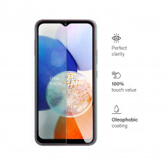 Samsung Galaxy A14 5G Verre trempé Blue Star 9H Transparent 
