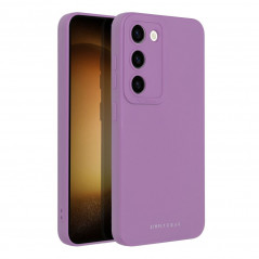 Samsung Galaxy S23 5G Coque Roar Luna Monochromatique, Élégant, Un accessoire esthétique  Violet (Violet)