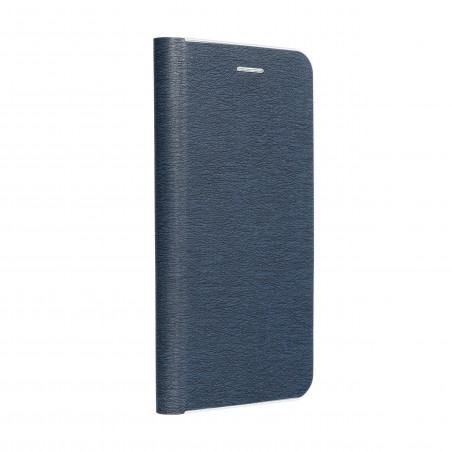 Samsung Galaxy A34 Portefeuilles LUNA Book Carbon Fibre de carbone, Élégant  Bleu