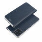 Samsung Galaxy A34 Portefeuilles LUNA Book Carbon Fibre de carbone, Élégant  Bleu