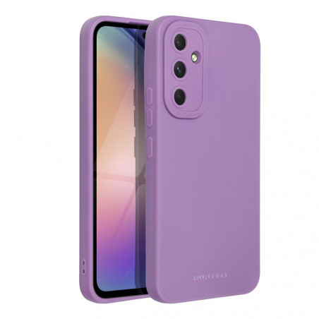 Samsung Galaxy A54 Coque Roar Luna Monochromatique, Élégant, Un accessoire esthétique  Violet (Violet)
