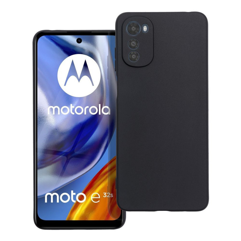 Motorola Moto E32s Coque MATT Noir